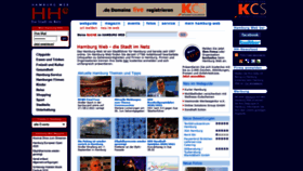 What Hamburg-web.de website looked like in 2020 (3 years ago)