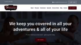 What Hanbyinsurance.com website looked like in 2020 (3 years ago)