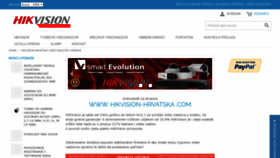 What Hikvision-hrvatska.com website looked like in 2020 (3 years ago)