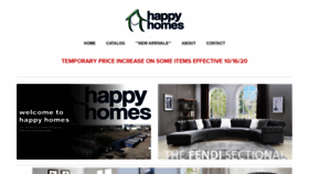 What Happyhomesindustries.com website looked like in 2020 (3 years ago)