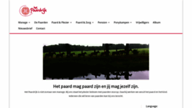 What Hetpaardrijk.nl website looked like in 2020 (3 years ago)