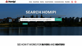 What Homipi.co.uk website looked like in 2020 (3 years ago)
