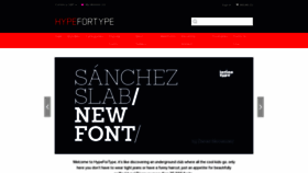 What Hypefortype.com website looked like in 2020 (3 years ago)