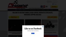 What Holeshothobbies.com.au website looked like in 2020 (4 years ago)