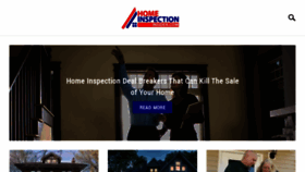 What Homeinspectioninsider.com website looked like in 2020 (3 years ago)