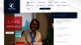 What Heartbeatservices.org website looked like in 2020 (5 years ago)