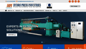 What Hydropressindustries.com website looked like in 2020 (3 years ago)