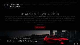 What Hornsbymazda.com.au website looked like in 2020 (3 years ago)