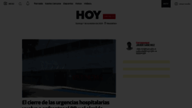 What Hoytrujillo.es website looked like in 2020 (3 years ago)