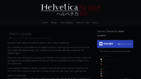 What Helveticascans.com website looked like in 2020 (3 years ago)