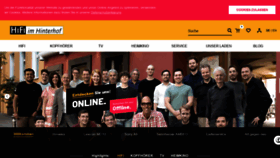 What Hifi-im-hinterhof.de website looked like in 2020 (3 years ago)