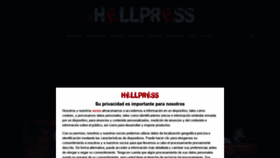 What Hellpress.com website looked like in 2020 (3 years ago)