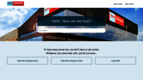 What Help.homebargains.co.uk website looked like in 2020 (4 years ago)
