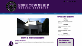 What Hope-elem.org website looked like in 2020 (3 years ago)