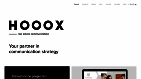 What Hooox.com website looked like in 2020 (3 years ago)