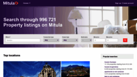 What Homes.mitula.co.za website looked like in 2020 (3 years ago)
