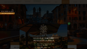 What Hotelmozart.com website looked like in 2020 (3 years ago)