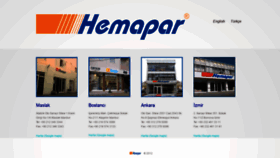 What Hemapar.com website looked like in 2020 (3 years ago)