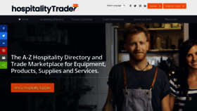 What Hospitalitytrader.com website looked like in 2020 (3 years ago)