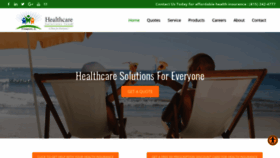 What Healthcaresolutionsforeveryone.com website looked like in 2020 (3 years ago)