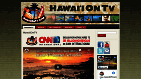 What Hawaiiontv.com website looked like in 2020 (3 years ago)