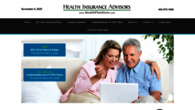What Healthplanstore.com website looked like in 2020 (3 years ago)