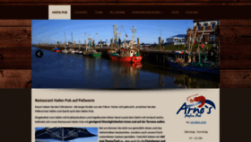 What Hafen-pub.de website looked like in 2020 (4 years ago)