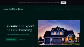 What Home-building-answers.com website looked like in 2020 (3 years ago)