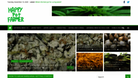 What Happypotfarmer.com website looked like in 2020 (3 years ago)