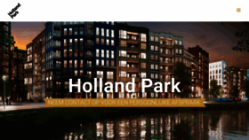 What Huurwoninghollandpark.nl website looked like in 2020 (3 years ago)