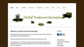 What Herbal-treatment-remedies.com website looked like in 2020 (3 years ago)