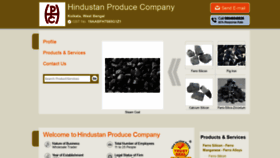 What Hindustanproduceco.com website looked like in 2020 (3 years ago)