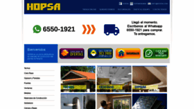 What Hopsa.com website looked like in 2020 (3 years ago)