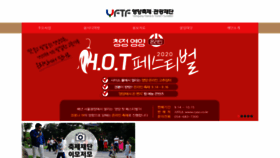 What Hotfestival.kr website looked like in 2020 (3 years ago)
