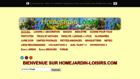 What Homejardin-loisirs.com website looked like in 2020 (3 years ago)