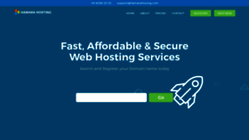 What Hamarahosting.com website looked like in 2020 (3 years ago)