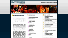 What Happyweddingintirumala.com website looked like in 2020 (3 years ago)