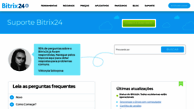 What Helpdesk.bitrix24.com.br website looked like in 2020 (3 years ago)