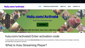What Huluucomhulu.com website looked like in 2020 (3 years ago)