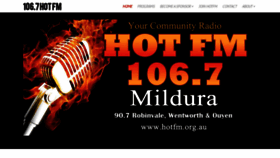 What Hotfm.org.au website looked like in 2020 (3 years ago)
