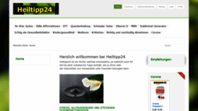What Heiltipp24.de website looked like in 2020 (3 years ago)