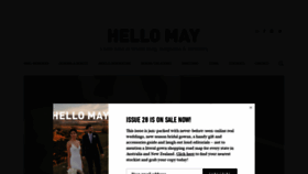 What Hellomay.com.au website looked like in 2020 (3 years ago)