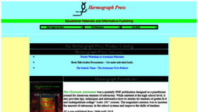 What Hermograph.com website looked like in 2020 (3 years ago)
