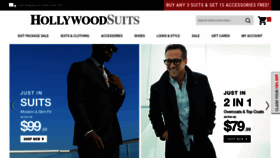 What Hollywoodsuitoutlet.com website looked like in 2020 (3 years ago)