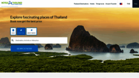What Hotels2thailand.com website looked like in 2020 (3 years ago)