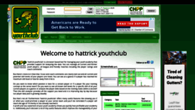 What Hattrick-youthclub.org website looked like in 2020 (3 years ago)