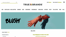 What Helloblush.com website looked like in 2020 (3 years ago)
