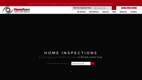 What Hometeaminspection.com website looked like in 2020 (3 years ago)