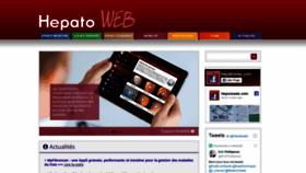 What Hepatoweb.com website looked like in 2020 (3 years ago)