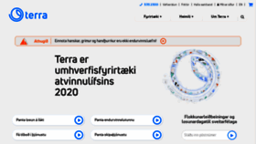 What Hafnarbakki.is website looked like in 2020 (3 years ago)